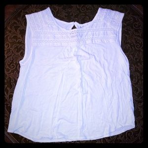 Lauren Conrad Lace Accent Shirt